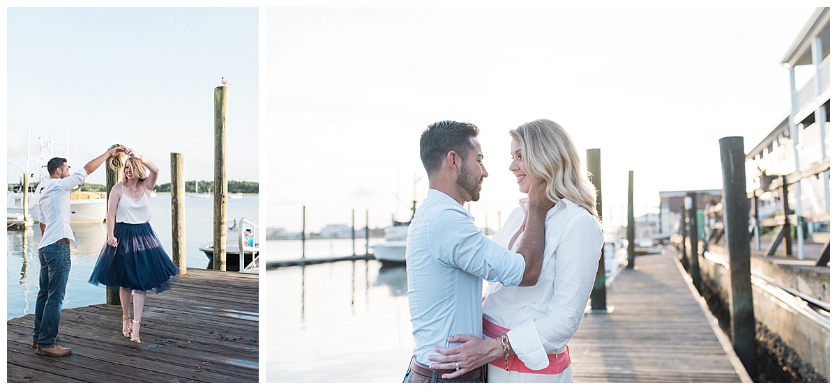 Durham, Raleigh, Chapel Hill engagement, wedding, lifestyle photographer | Radian Photography | Waterfront lifestyle session | Beaufort, North Carolina |www.radianphotography.com