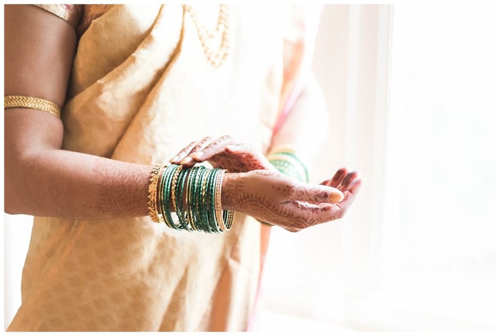 Indian bride bangles