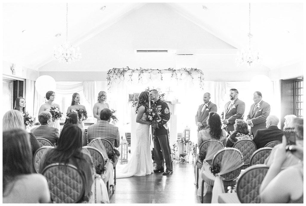 Nassau Inn wedding ceremony