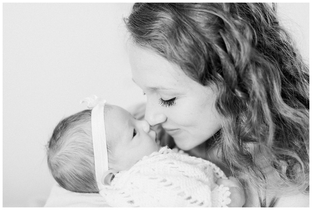 Durham newborn photography at-home
