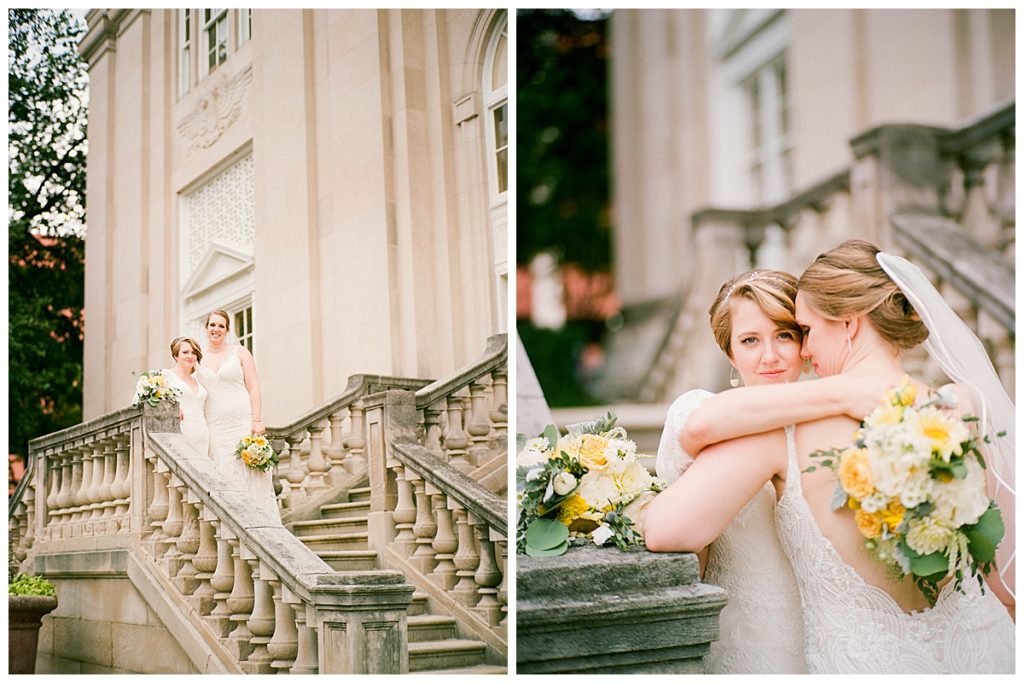 downtown durham wedding portraits