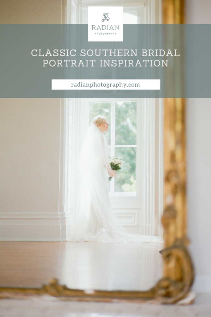 classic bridal portrait session