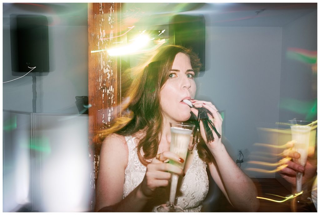 bride at forest hall at chatham mills wedding