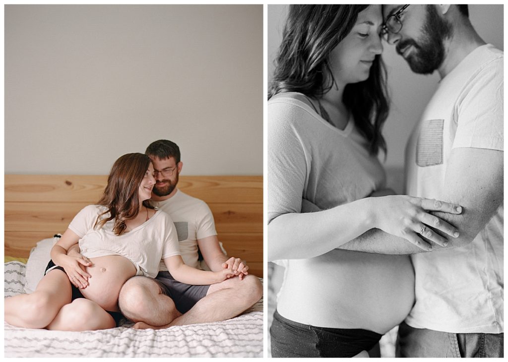 intimate maternity photos