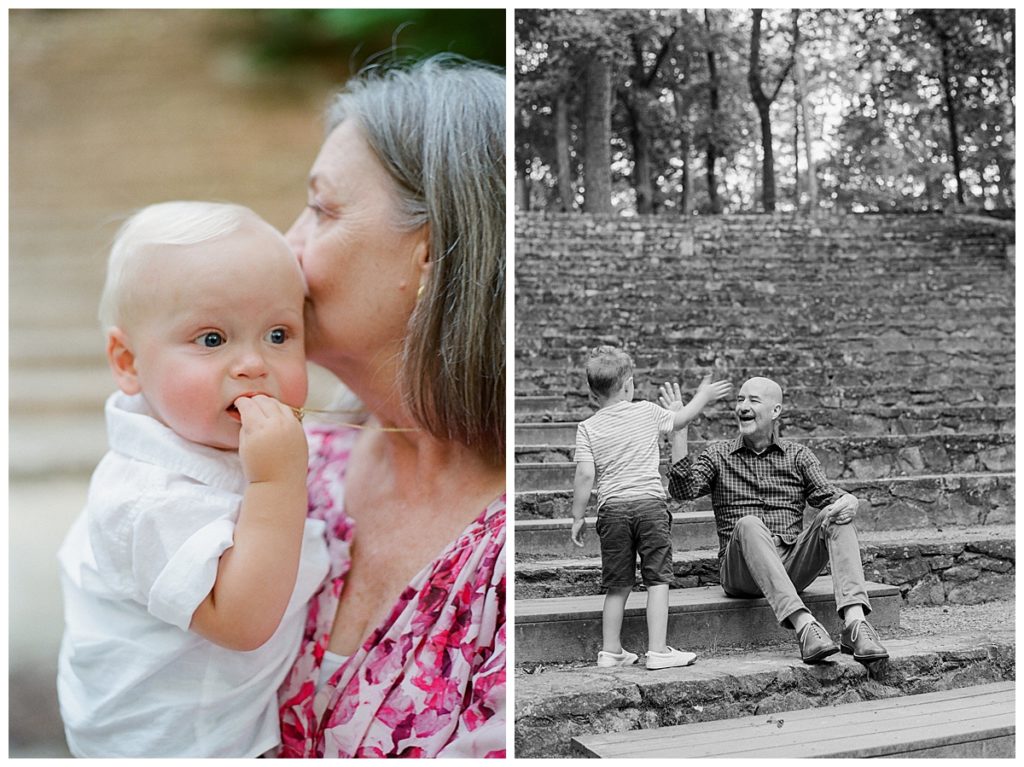 grandparents with grandson chapel hill nc