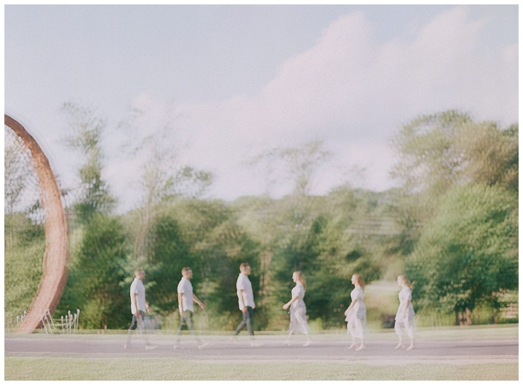 engagement session at NCMA