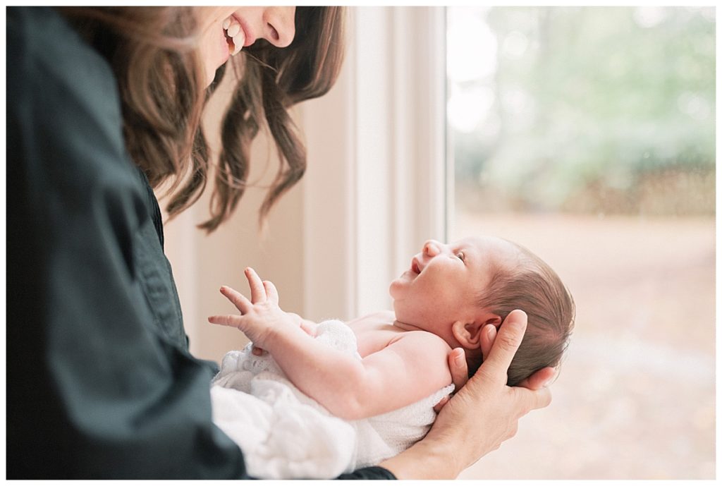 Durham Newborn Family Session At Home