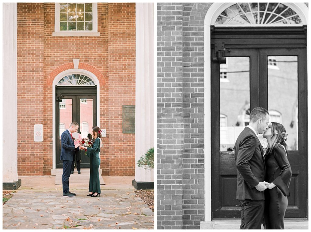 Outdoor Courthouse Wedding in Hillsborough, NC