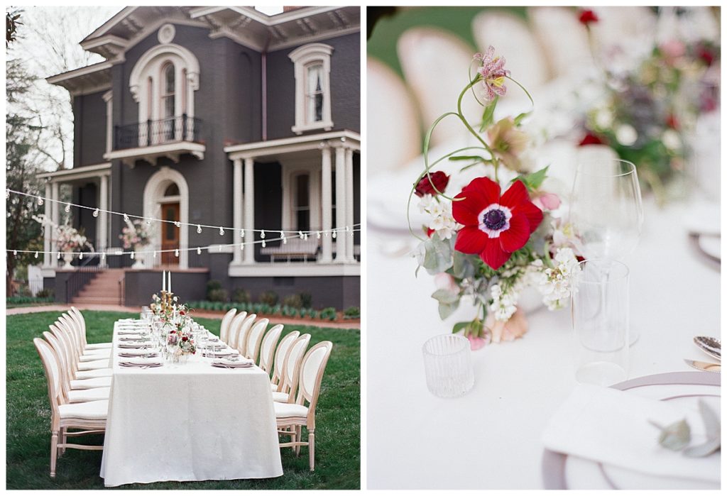 Heights House wedding venue Raleigh, NC