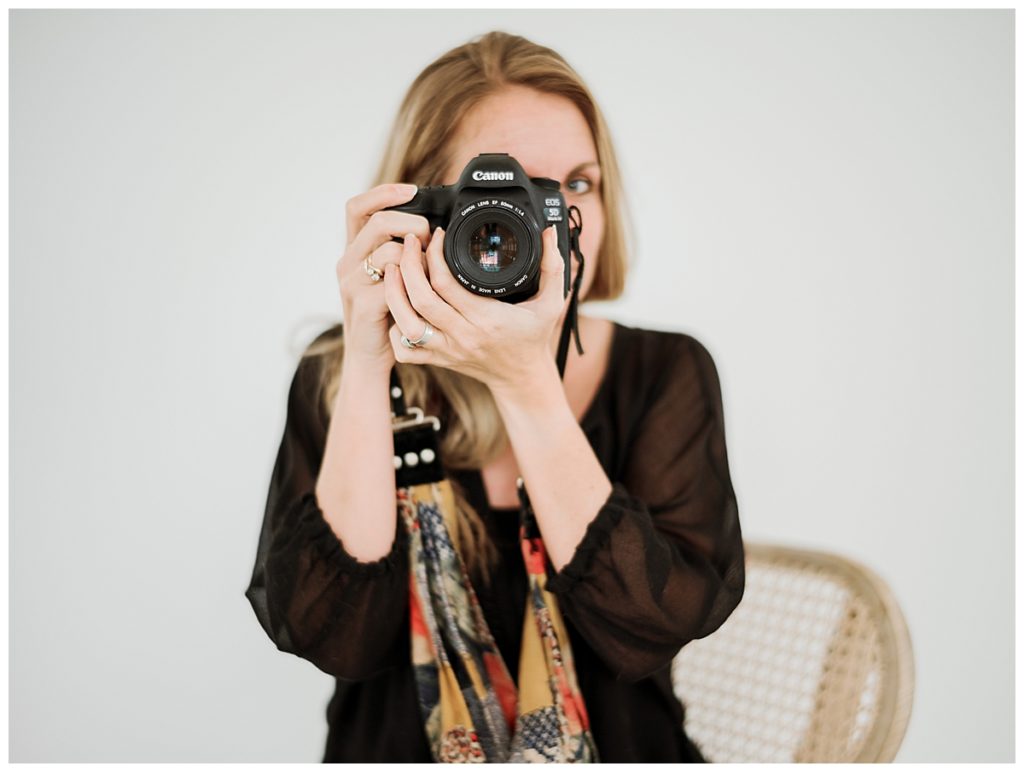In studio brand photography