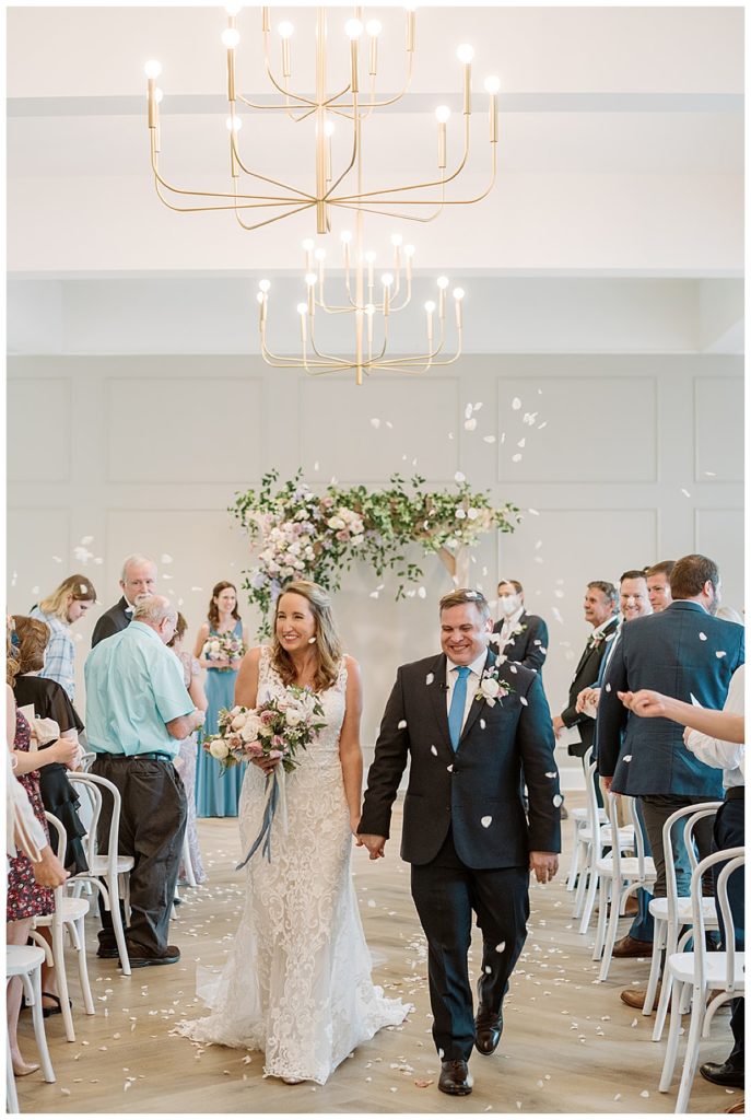 flower petal ceremony recessional